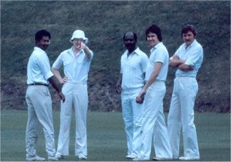 Charlie Abeysekera, The Loon, Geoff Alleyne, Dan Carney, Tony Leonard
