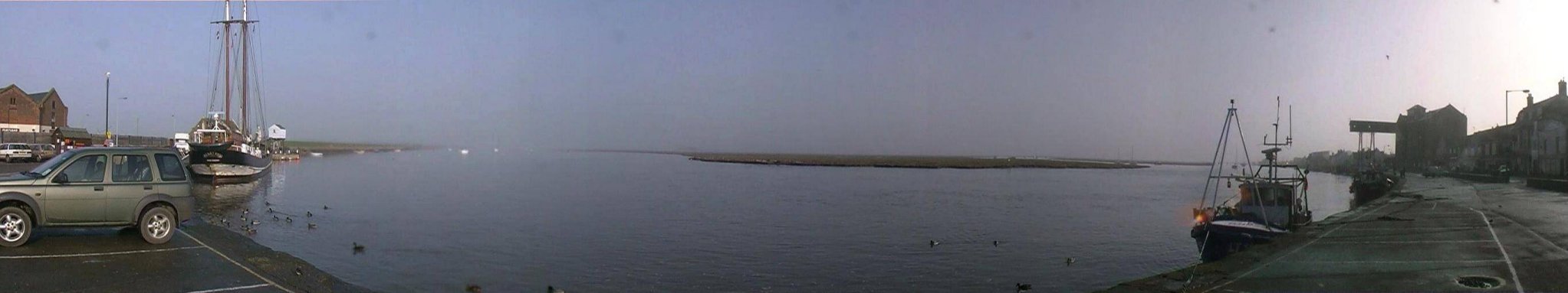 The sweeping majesty of Wells next the sea. And it is.